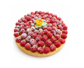 Tarte aux framboises