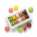 Boîte de macarons assortis