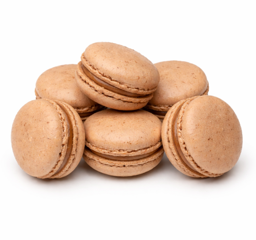 Macarons caramel